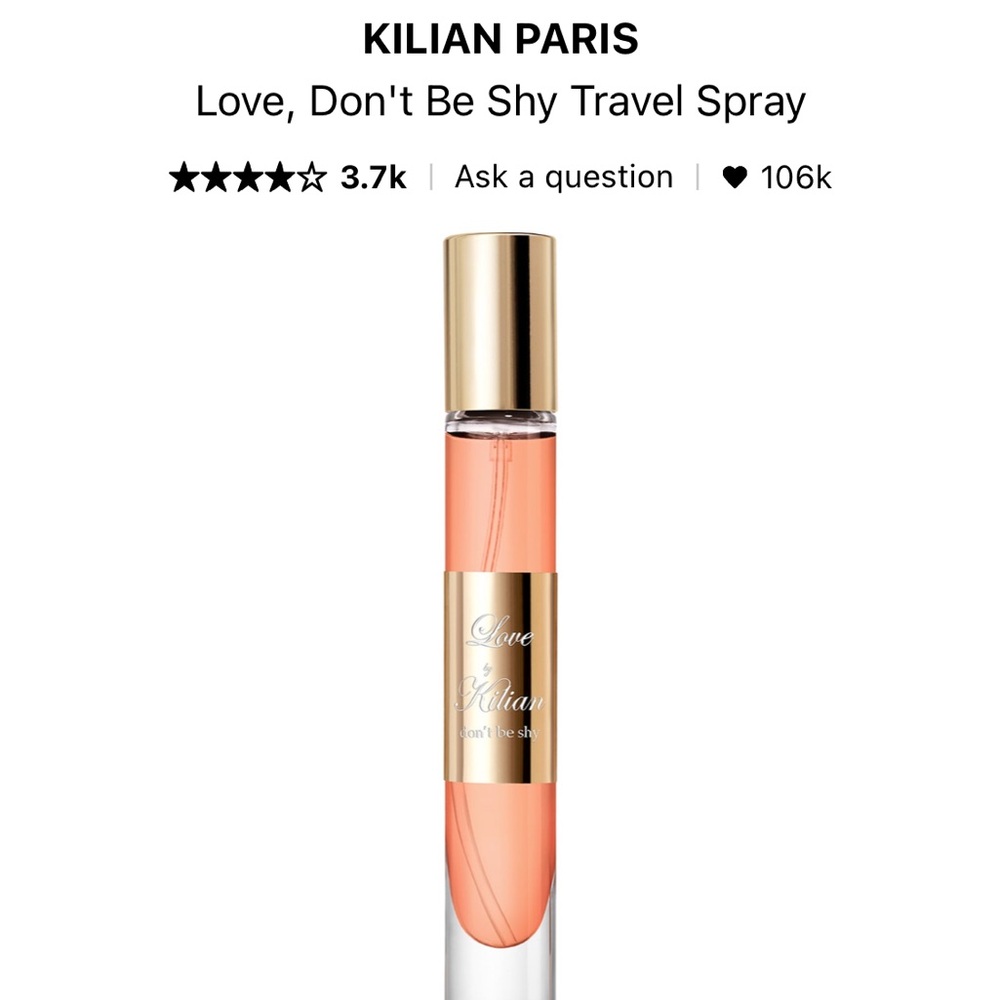 KILIAN PARIS Love, Don't Be Shy Travel Spray, 7.5 ml